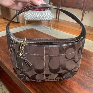 COACH Signature Brown Ergo Hobo No G0785-11289